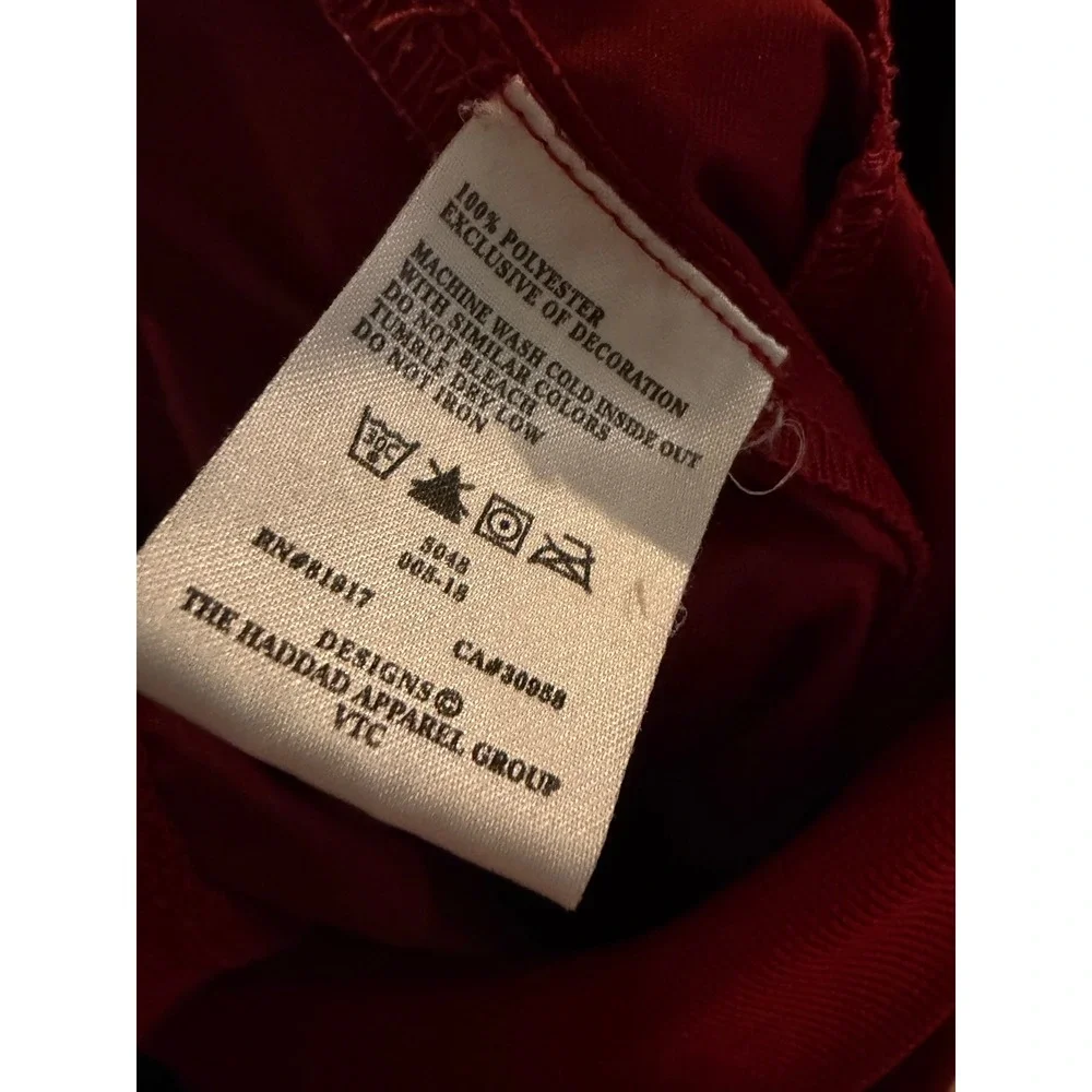 Nike Alabama Crimson Tide Women's Medium Red Pullover Windbreaker Jacket EUC